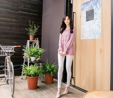 Áo sơ mi nữ công sở cho người béo 