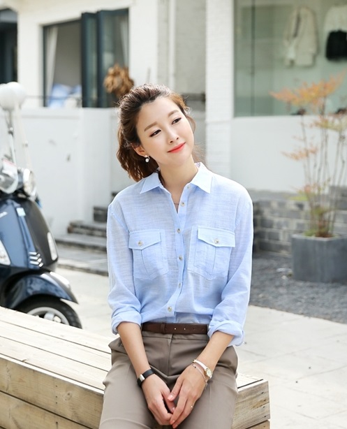 Các mẫu áo sơ mi nữ công sở  