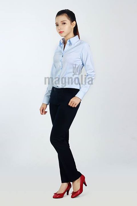 áo sơ mi nữ công sở đơn giản 
